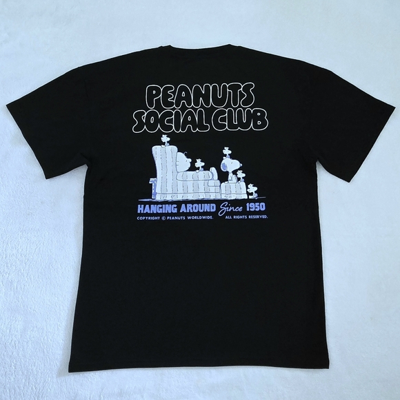 Peanuts "Peanuts Social Club" Graphic Tee👕 - NWT - Picture 11 of 15